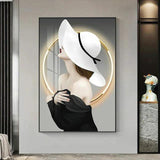 Crystal Porcelain Decorative Painting 30×50 cm – Elegant Crystal Design Decorative painting Paintings