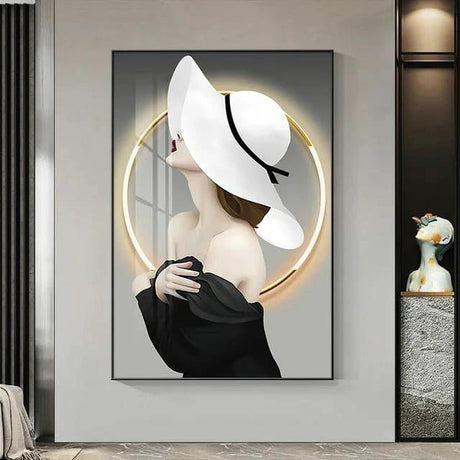 Crystal Porcelain Decorative Painting 30×50 cm – Elegant Crystal Design Decorative painting Paintings