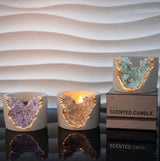 Geode Crystal Scented Candle Home & Garden Candles