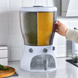 Cereal Dispenser Dry Food Storage Container with Portion Control- Furaha Finds Kenya