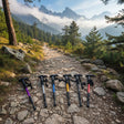 Anti-Shock Adjustable Trekking Pole Travel Accessories Hiking Poles