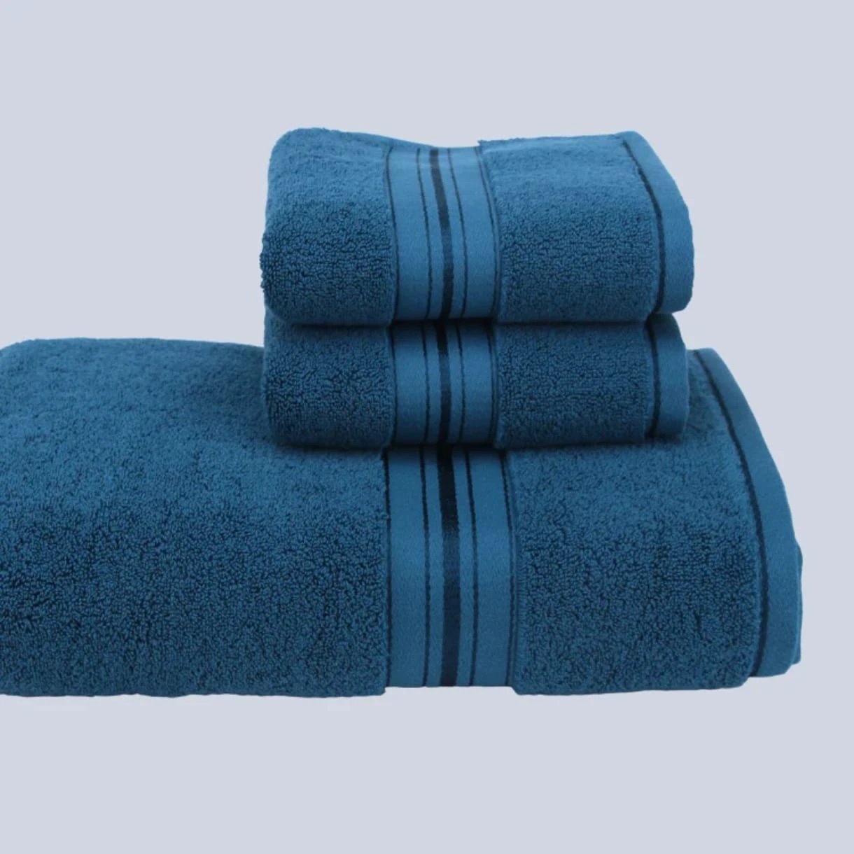 3-Piece Cotton Bath Towel Set – Soft & Highly Absorbent Bathroom Towels Bath Towels & Washcloths