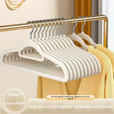 Non-Slip Plastic Clothes Hangers (10 pcs) Hangers Hangers