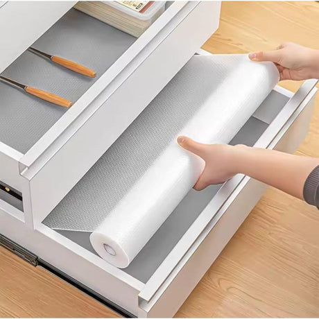 Extra Large Clear Cabinet Drawer Liner Mat 50cm x 600cm for Shelves and Kitchen Storage- Furaha Finds Kenya