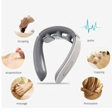 Electric Neck Massager with Heat Pulse Technology and Multiple Massage Modes