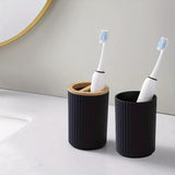 Luxury 6-Piece Bathroom Accessories Set Gold & Silver Round Design Bathroom Accessories Bathroom Accessory Sets