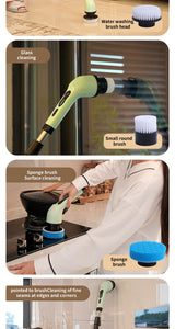 Wireless Rotating Cleaning Brush Electric Scrubber for Bathroom, Kitchen & Windows Multi-functional Household Tool- Furaha Finds Kenya