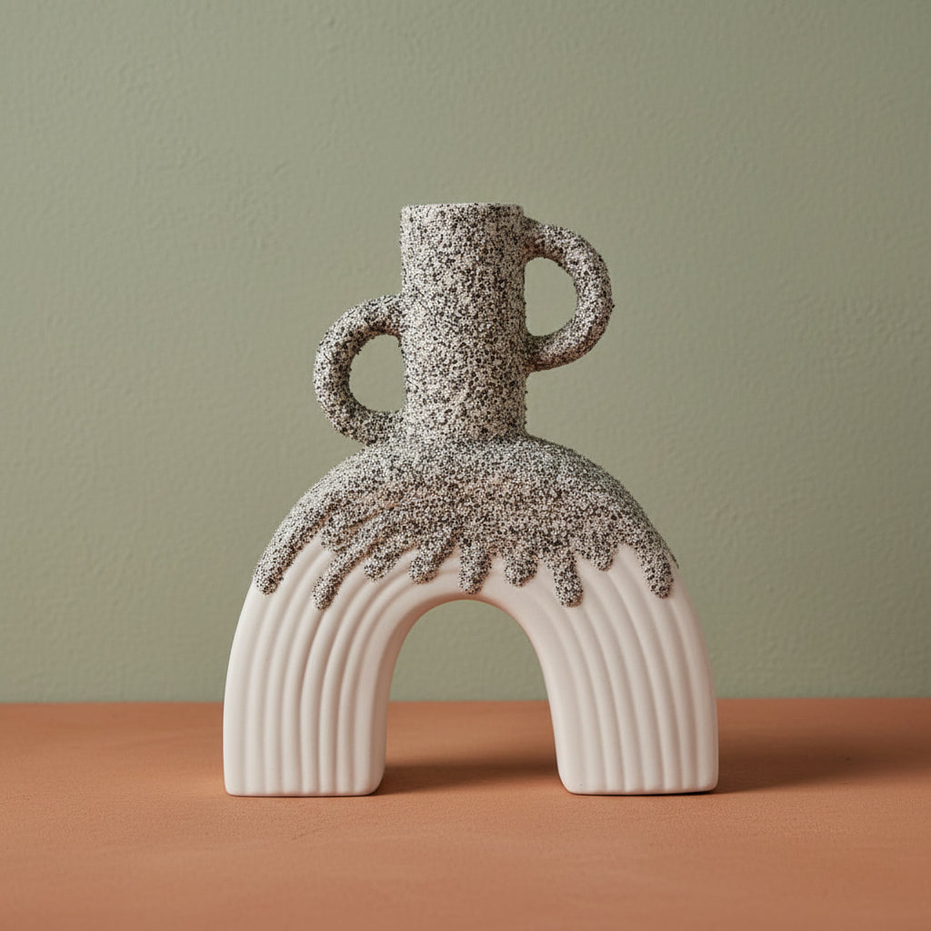 Minimalist Boho Ceramic Vase Vases