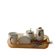 Luxury Tea and Coffee Serving Set with Gold Detailing Kitchen & Dining