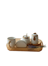 Luxury Tea and Coffee Serving Set with Gold Detailing