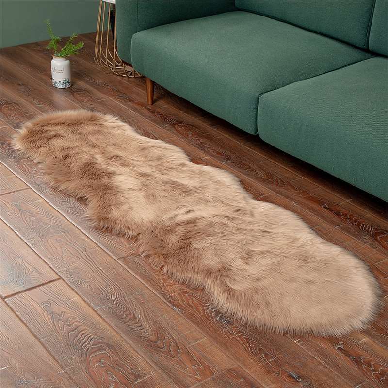 Fluffy Bedside Mat Rugs