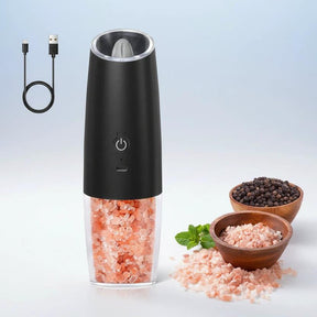 Gravity Electric Salt and Pepper Grinder Adjustable Rechargeable Mill Kitchen accessories Spice Grinders