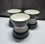 6pcs Ceramic Bowls Set in Elegant Finish- Furaha Finds Kenya