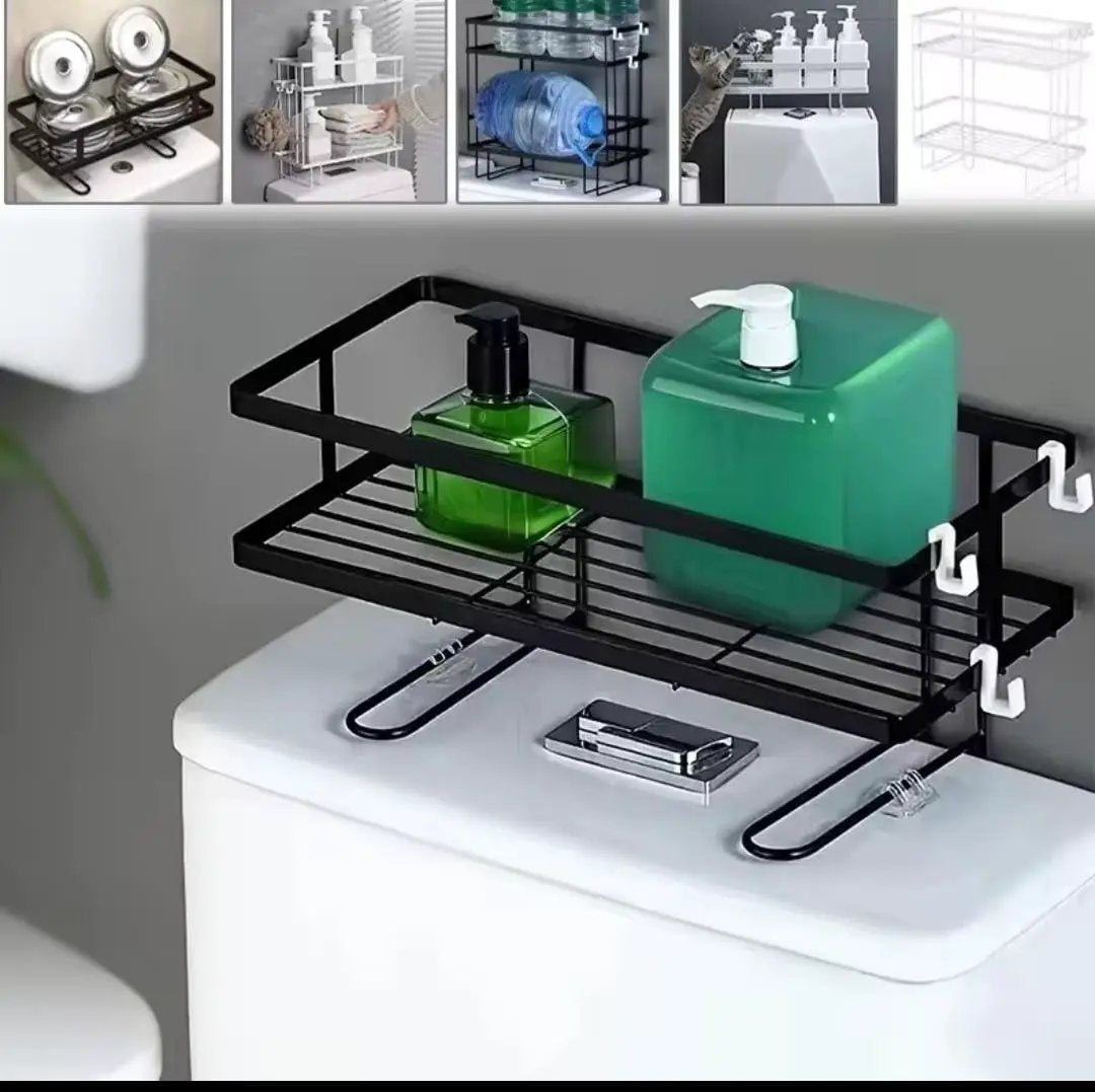 Over The Toilet Storage Rack Bathroom organiser Over-the-Toilet Caddies
