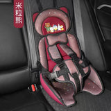 Children’s Safety Car Seat Cushion Big Size 2–10 Years Adjustable Portable Design