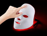 Wireless 7 Colors LED Facial Mask – Red Light Therapy Beauty Machine