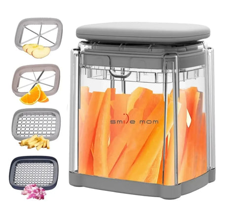 Press-Type Vegetable Cutter French Fries, Onion & Carrot Dicer Multi-functional Kitchen Gadget- Furaha Finds Kenya