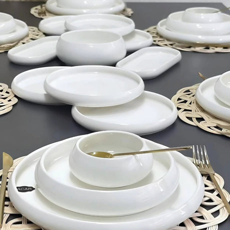 Premium Elegant 24pc Dinner Set Ceramic Tableware Dinner set Dinnerware Sets