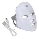 Wireless 7 Colors LED Facial Mask – Red Light Therapy Beauty Machine