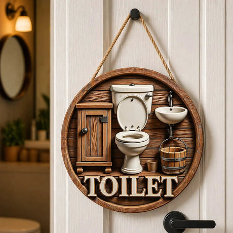 Rustic Wooden Wall Sign For Home Home & Garden Novelty Signs