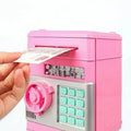 Electronic ATM Piggy Bank - Password Money Box with Auto Cash Counter Treasure keeper