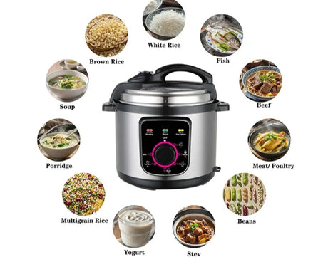Nunix 10-in-1 Electric Pressure Cooker – 5.0 Litres Capacity- Furaha Finds Kenya