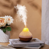 Volcano Aromatherapy Diffuser Humidifier 300ml with Remote Control & Color Gradient Ambient Light- Furaha Finds Kenya