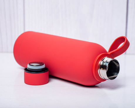 Skin Feel Stainless Steel Thermal Flask 500ml – Keeps Drinks Hot and Cold- Furaha Finds Kenya