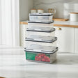 Stackable Fridge Storage Containers BPA Free for Busy Homes food storage Kitchen Organizers