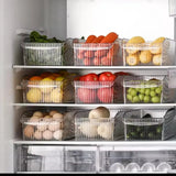 Clear Acrylic Fridge & Multipurpose Organizer Fridge organizer Kitchen Organizers