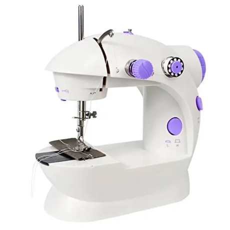 Mini Electric Sewing Machine Double Thread with Two Speed Control + AC/DC Adapter- Furaha Finds Kenya