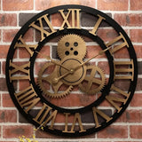 Vintage Non-Moving Gears Wall Clock Wall clock Wall Clocks