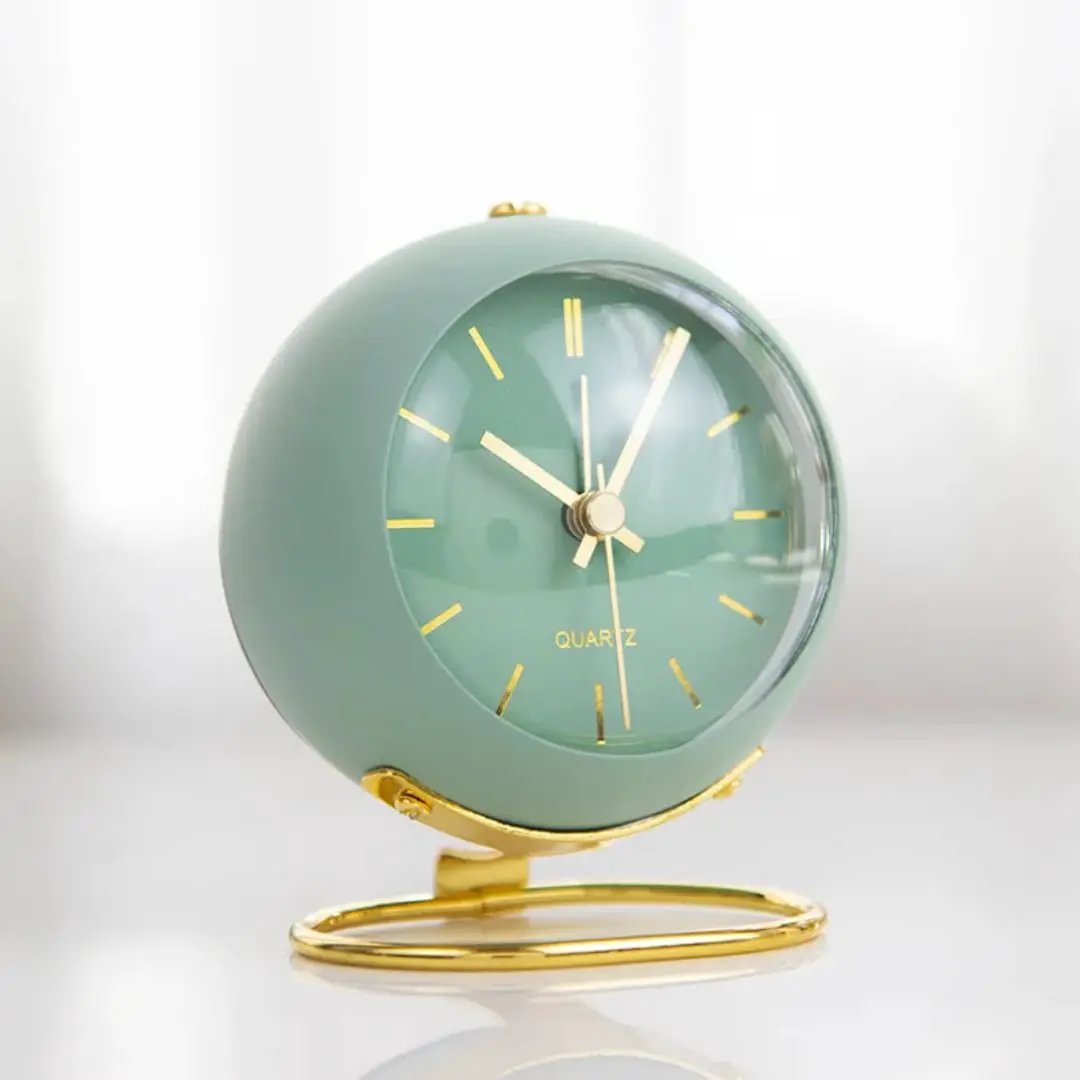 Retro Nonticking Alarm Clock Home & Garden Alarm Clocks