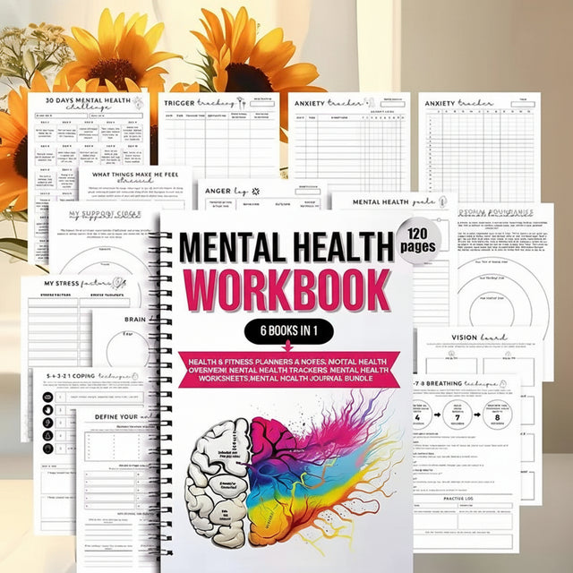Mental Health Workbook Print Books
