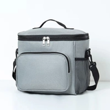 Thermal Insulated Lunch Bag Cooler Bag Waterproof Oxford Fabric 26x17x22cm