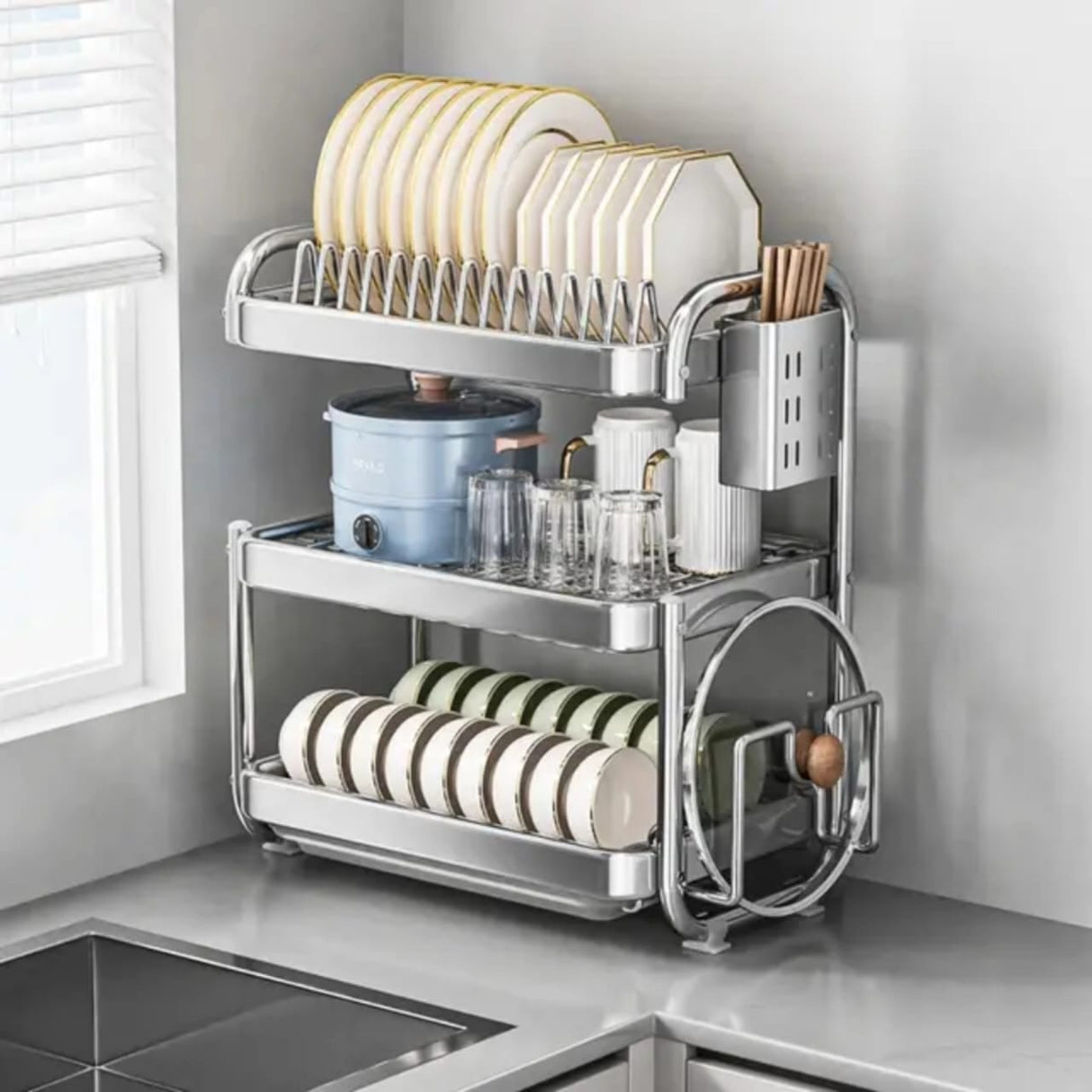 Furaha Finds dish drying rack.