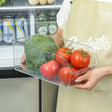 Clear Acrylic Fridge & Multipurpose Organizer Fridge organizer Kitchen Organizers
