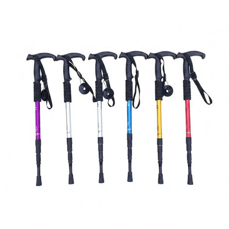 Anti-Shock Adjustable Trekking Pole Travel Accessories Hiking Poles
