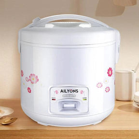 2.2L Electric Rice Cooker – Nonstick Inner Pot with Fast Cooking Technology