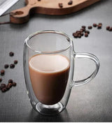 Double Wall Borosilicate Glass Cup for Hot and Cold Drinks Borosilicate glass Coffee & Tea Cups