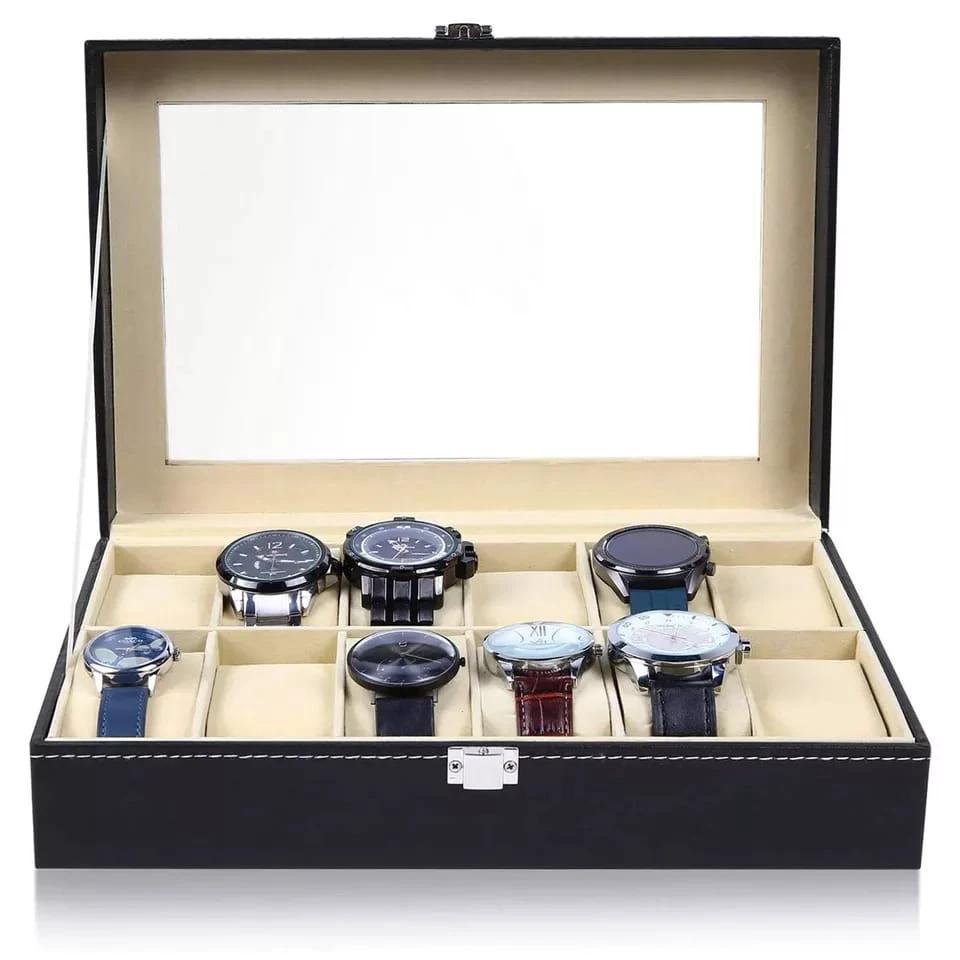 12 Slots Watch Organizer / Storage Box Watch Accessories
