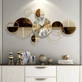 Luxury Abstract Modern Gold Decorative Clock