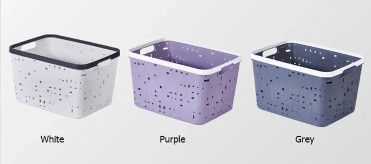 Large Plastic Storage Basket Storage Household Storage Baskets