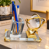 Global Executive Crystal Desk Organiser Desk organizer Desktop Organizers
