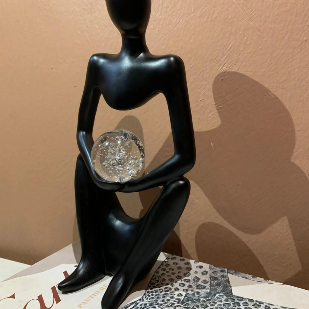 Unbreakable Big Size Home Decoration Statue – Yoga Character Backend