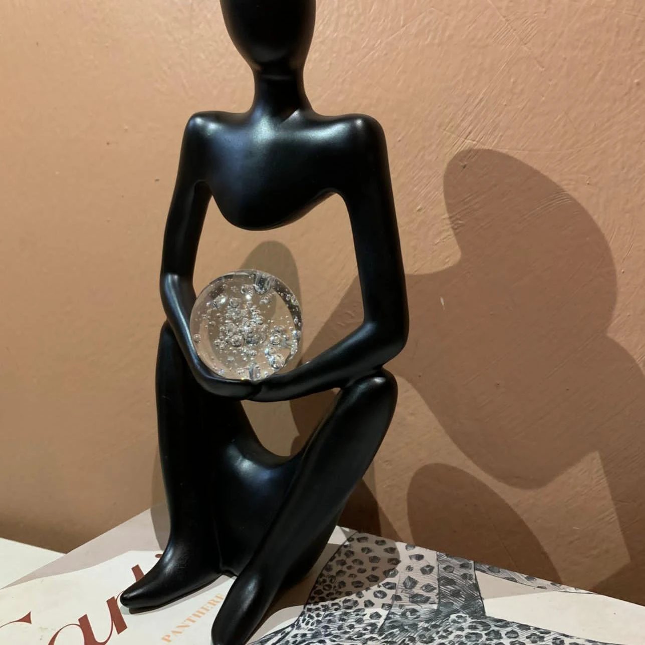 Unbreakable Big Size Home Decoration Statue – Yoga Character Backend