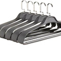 10pcs Thickened Wide Clothes Hangers – Space-Saving Non-Slip Design