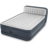 INTEX Dura Beam Queen Airbed with Built In Electric Pump and Supportive Headboard 18 Inch Raised Design,152*236*86cm.- Furaha Finds Kenya