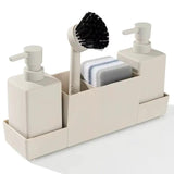 Kitchen Soap Dispenser & Sink Caddy Set Soap & Lotion Dispensers