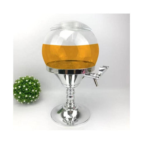 Spherical Wine Dispenser with Ice Slot & Separator 3.5 Litre Capacity- Furaha Finds Kenya